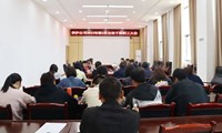 养护公司、道桥公司、凤凰广场指挥部传达学习总公司二届二次职代会精神